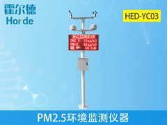 环境中的PM2.5怎么检测？